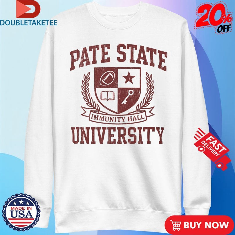 Official Pate State Material University Immunity Hall Shirts Unisex , , , Long Sleeve Tee