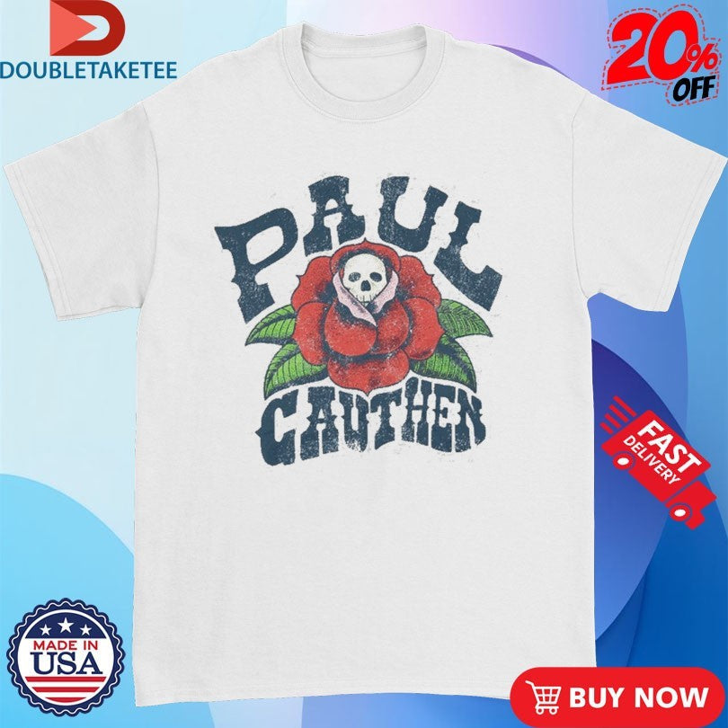 Official Paul Cauthen Skull And Rose Shirts Unisex , , , Long Sleeve Tee