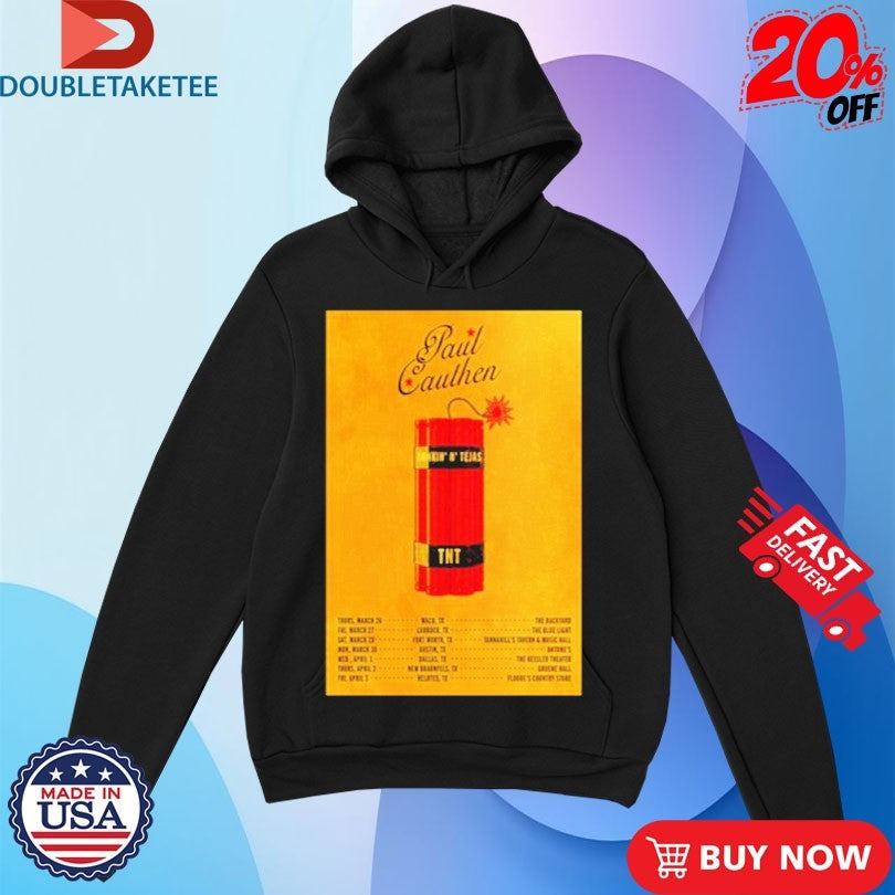 Official Paul Cauthen Tour 2026 Dates Shirts Unisex , , , Long Sleeve Tee