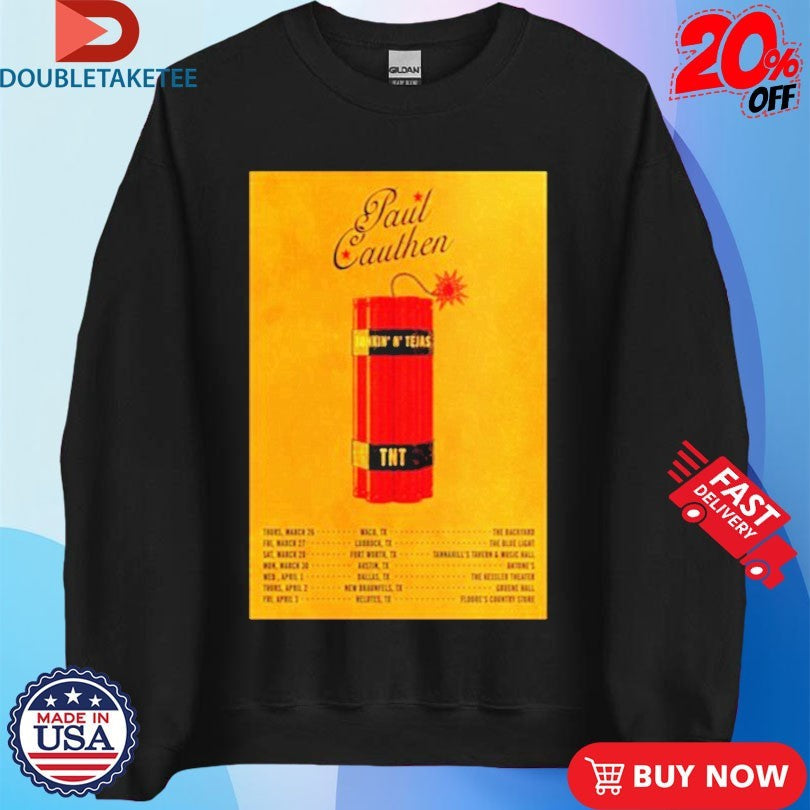 Official Paul Cauthen Tour 2026 Dates Shirts Unisex , , , Long Sleeve Tee