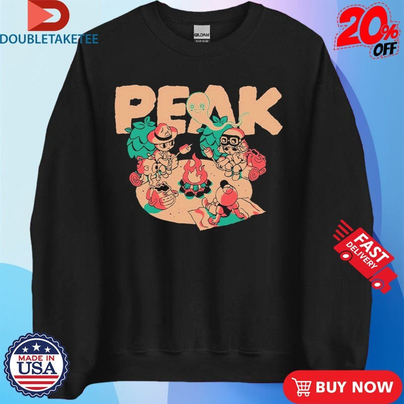 Official Peak Happy Campers Shirts Unisex , , , Long Sleeve Tee