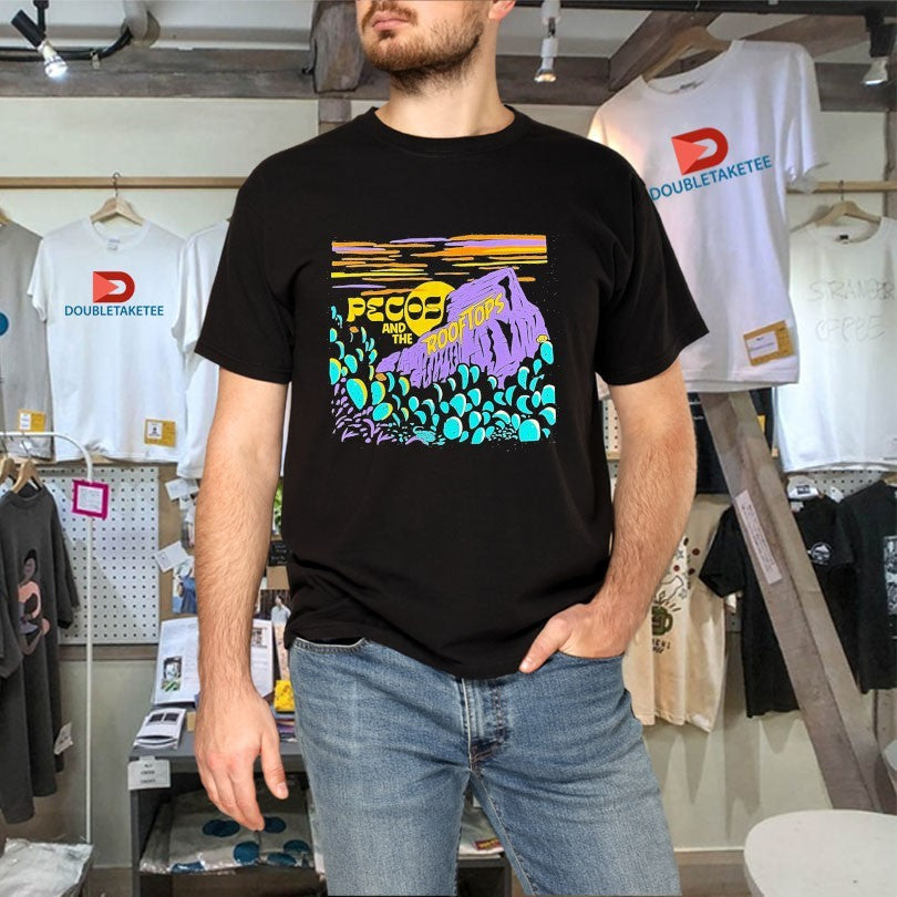 Official Pecos And The Rooftops Skyline Shirts Unisex , , , Long Sleeve Tee