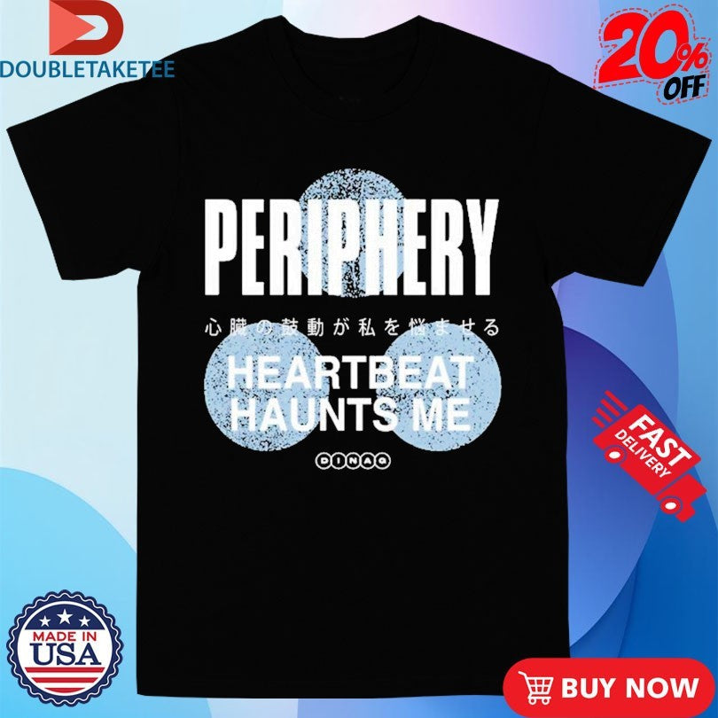 Official Periphery Heartbeat Haunts Me Shirts Unisex , , , Long Sleeve Tee