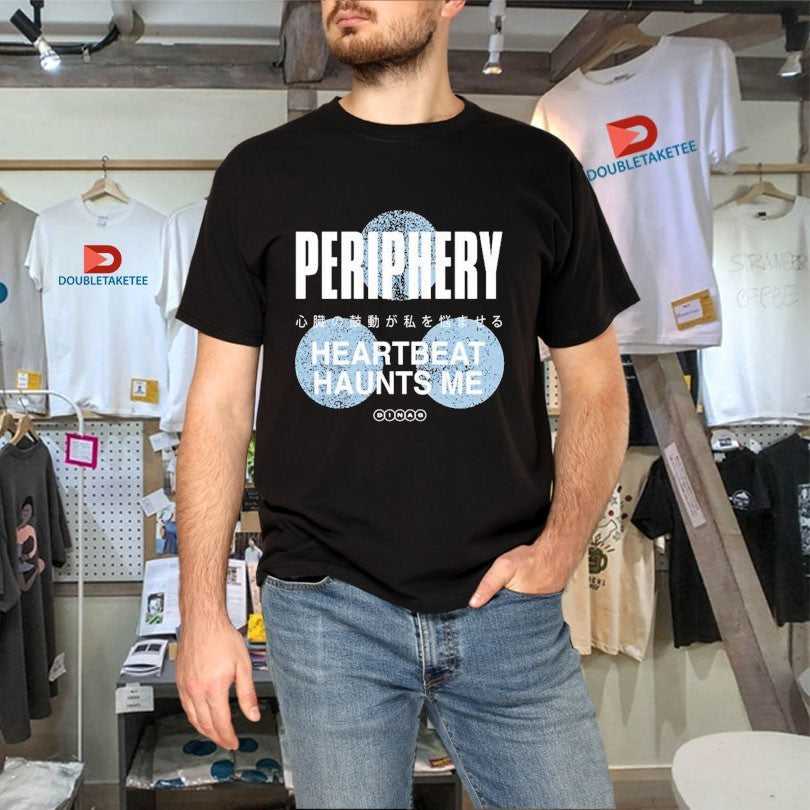 Official Periphery Heartbeat Haunts Me Shirts Unisex , , , Long Sleeve Tee