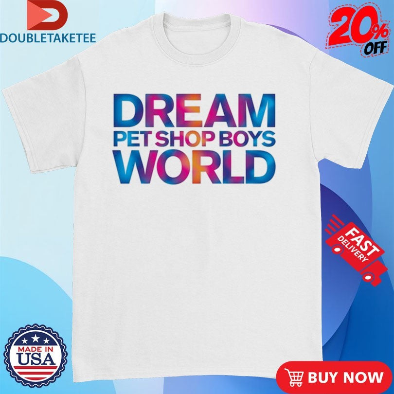 Official Pet Shop Boys Dreamworld 2025 Shirts Unisex , , , Long Sleeve Tee