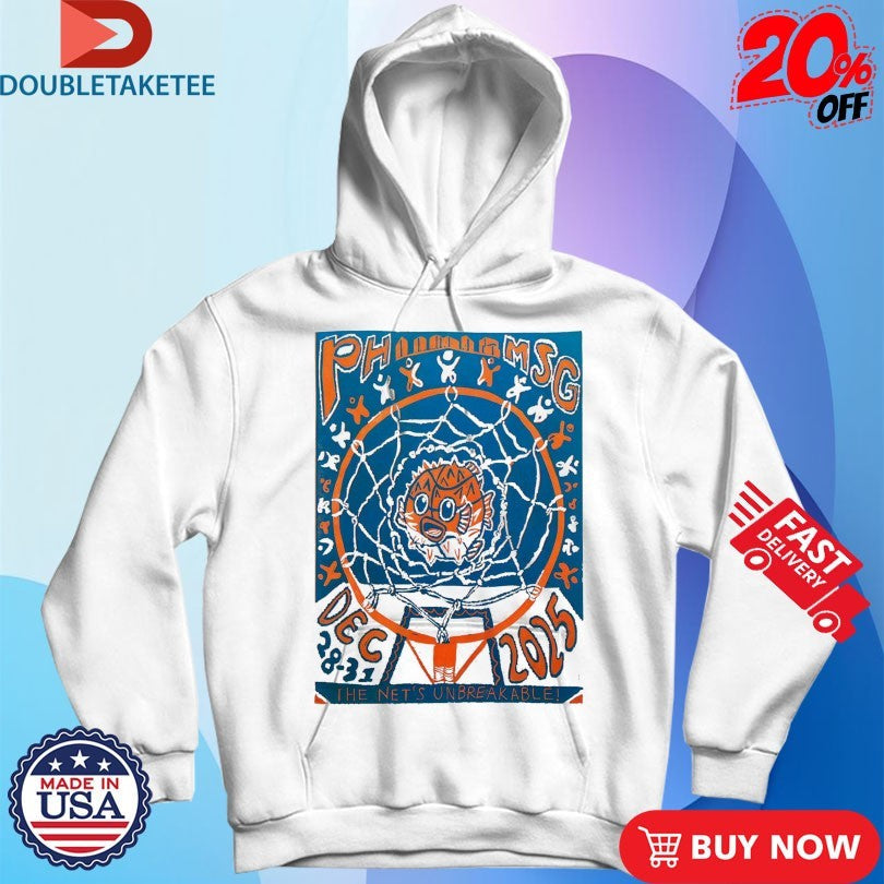 Official Phish Dec 28-30 2025 Madison Square Garden New York NY Shirts Unisex , , , Long Sleeve Tee