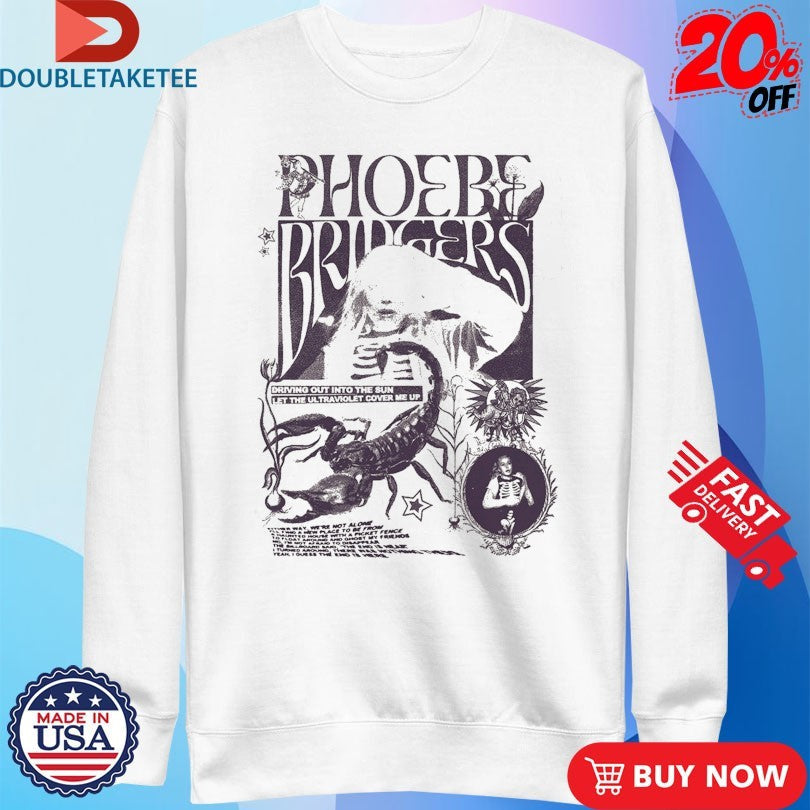 Official Phoebe Bridgers I Know The End Scorpion Shirts Unisex , , , Long Sleeve Tee