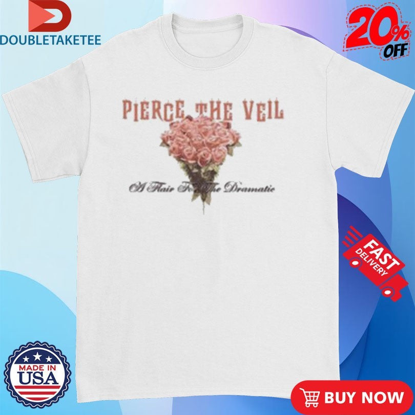 Official Pierce The Veil A Flair For The Dramatic Rose Shirts Unisex , , , Long Sleeve Tee