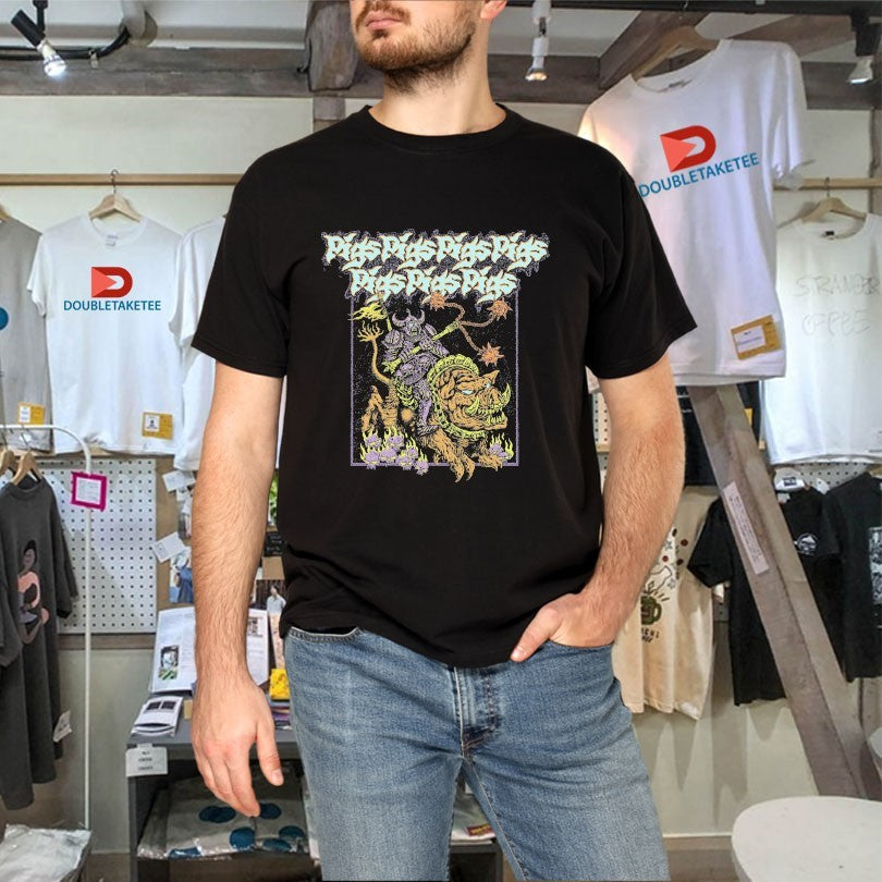 Official Pigs Pigs Pigs Pigs Pigs Pigs Pigs Skeleton Boar Shirts Unisex , , , Long Sleeve Tee
