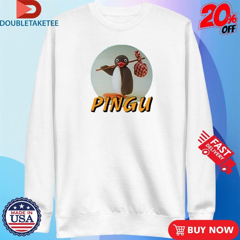 Official Pingu Noot Noot Logo Shirts Unisex , , , Long Sleeve Tee