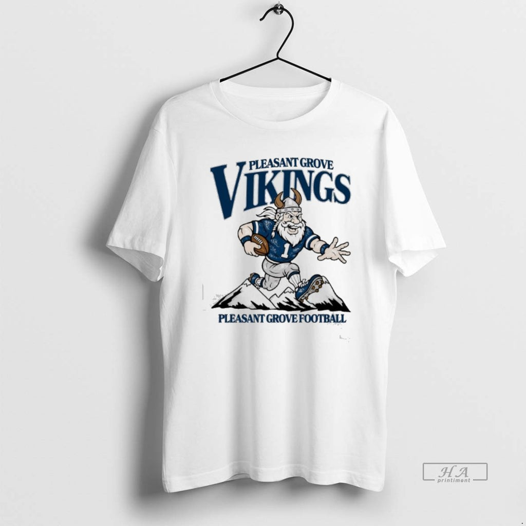 Official Pleasant Grove Vikings Football Mascot 2025