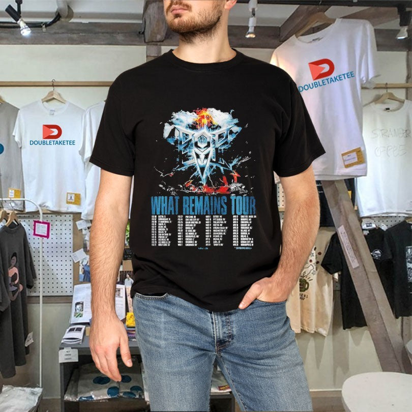 Official Pop Evil What Remains Tour 2026 Dates Shirts Unisex , , , Long Sleeve Tee