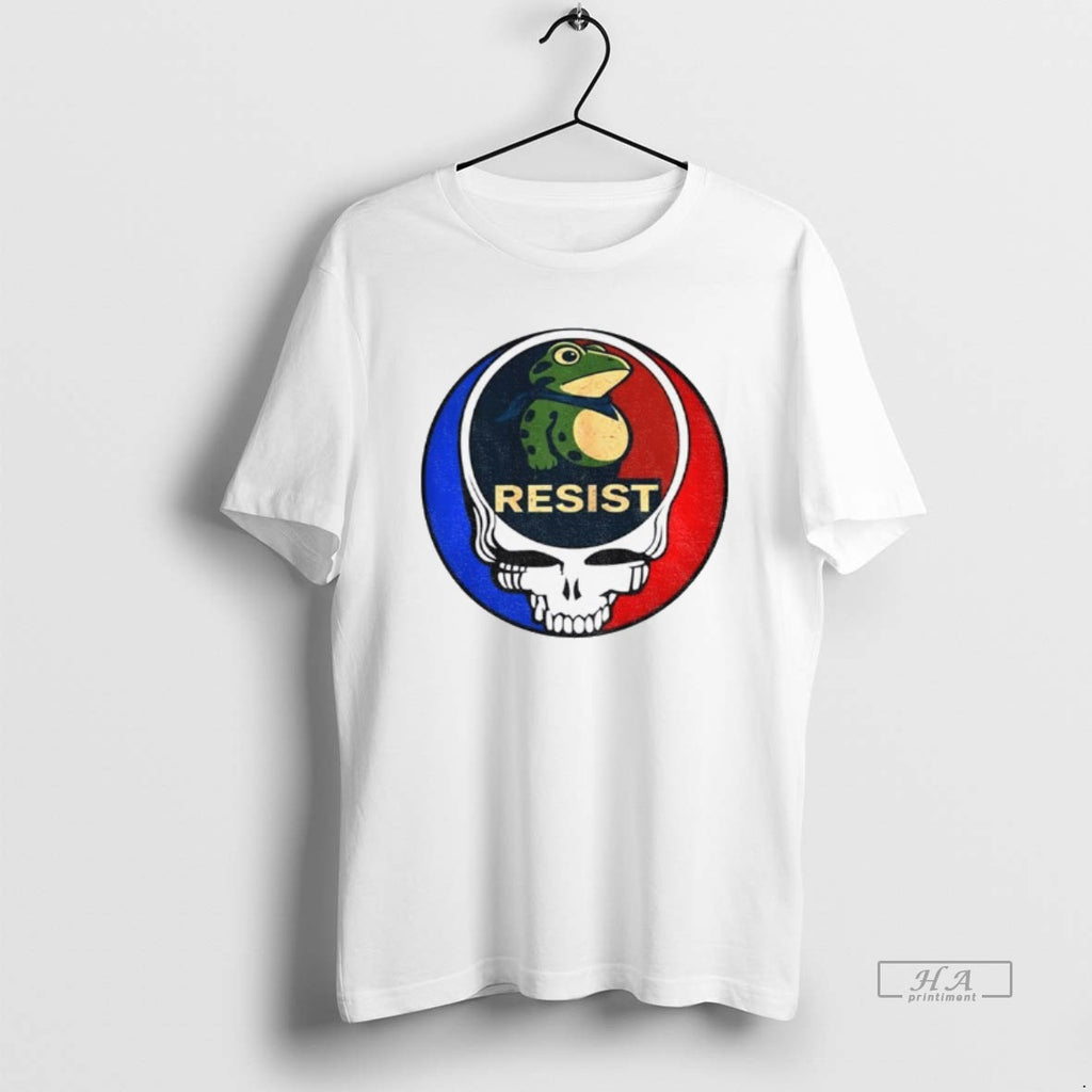 Official Portland Frog Grateful Dead Steal Your Face Ice Out Resist