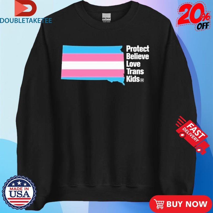 Official Protect Believe Love Trans Kids Shirts Unisex , , , Long Sleeve Tee