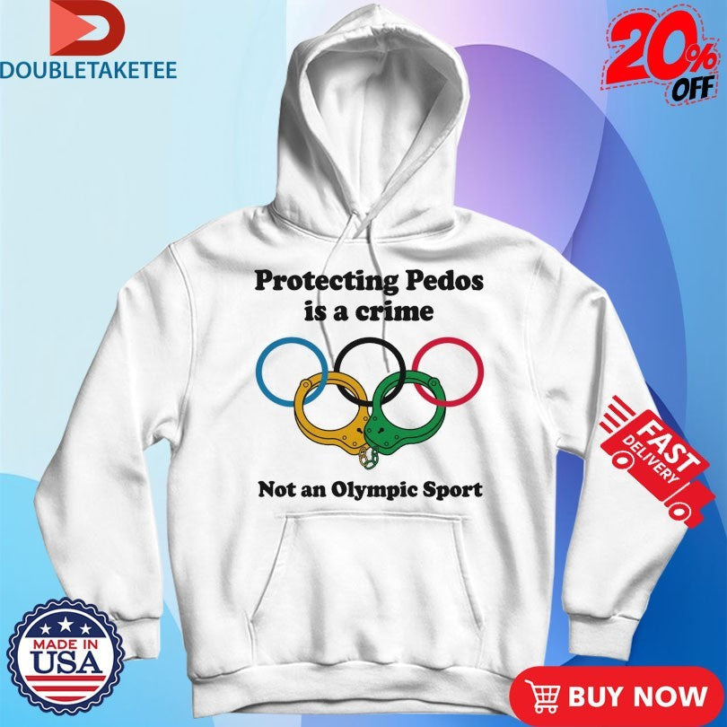 Official Protecting Pedos Is A Crime Not An Olympic Sport Handcuff Shirts Unisex , , , Long Sleeve Tee