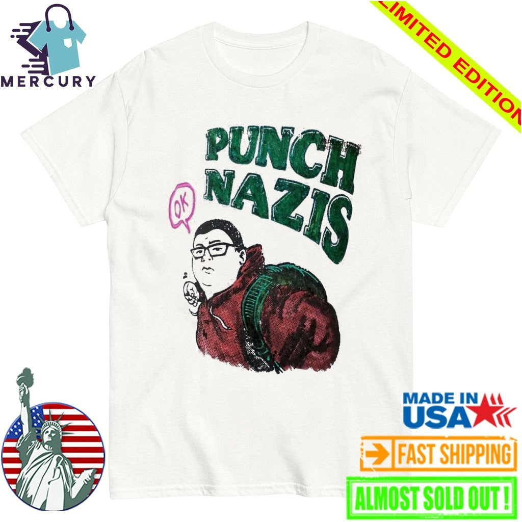 Punch Nazis Student Lake Zurich High School Shirt