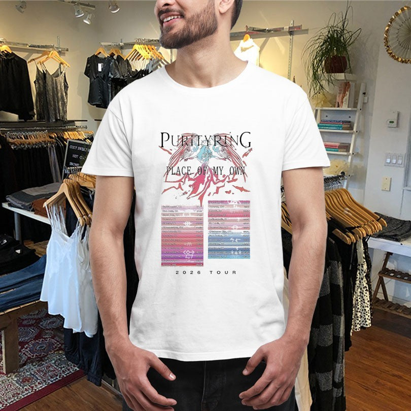 Official Purity Ring Place Of My Own Tour 2026 Dates Shirts Unisex , , , Long Sleeve Tee
