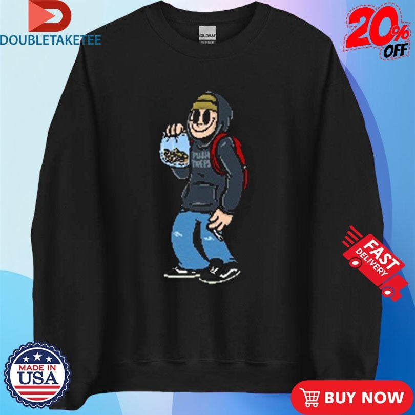 Official Push Trees The Bob The Shroom Guy Shirts Unisex , , , Long Sleeve Tee