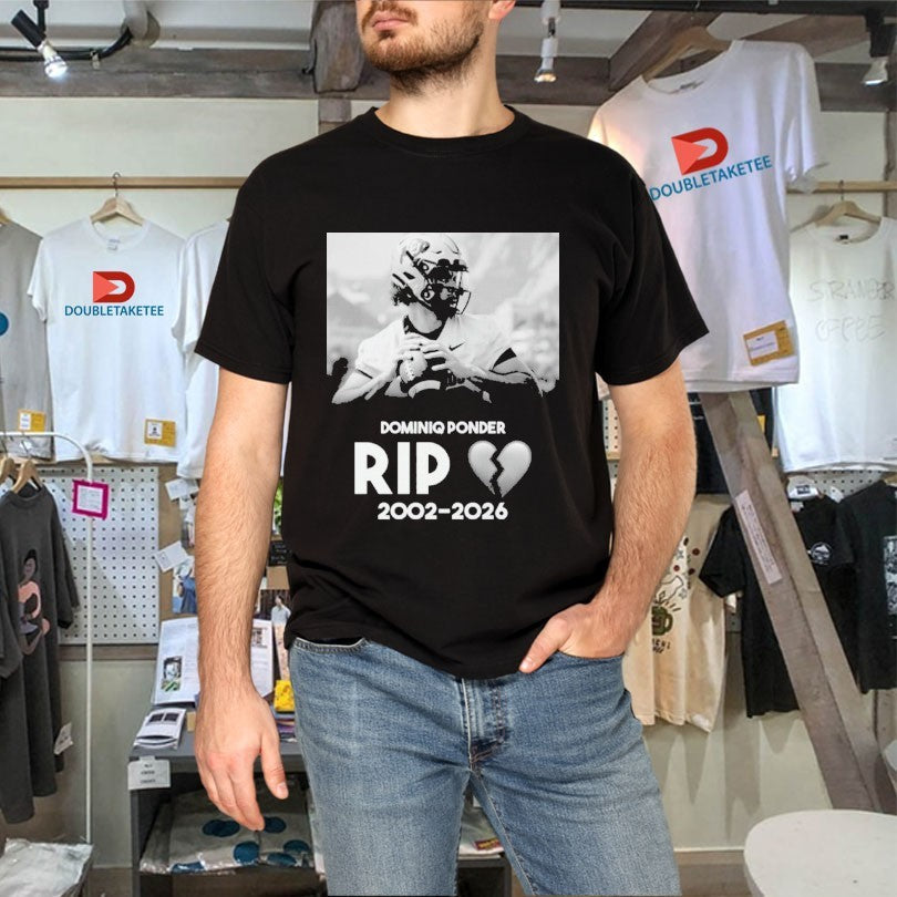 Official RIP Colorado Quarterback Dominiq Ponder 2002 2026 Heart Broken Shirts Unisex , , , Long Sleeve Tee
