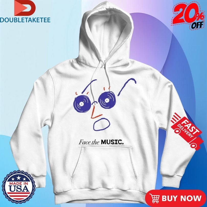 Official Rainy Heart Face The Music Shirts Unisex , , , Long Sleeve Tee