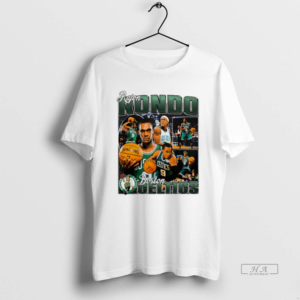 Official Rajon Rondo Boston Celtics Player Collage