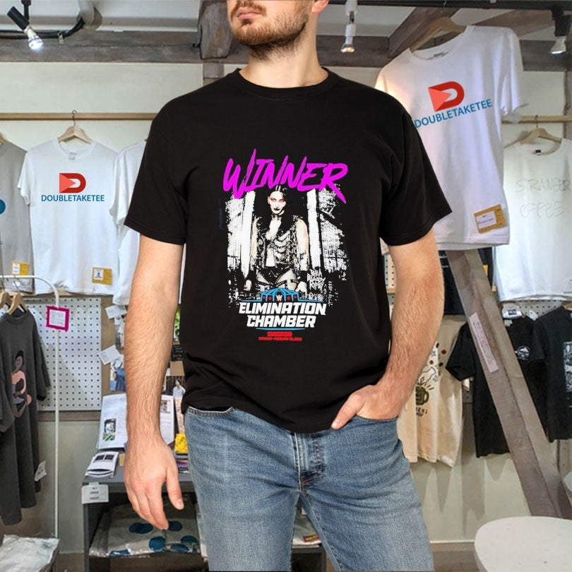 Official Rhea Ripley Elimination Chamber 2026 Women’s Match Winner Shirts Unisex , , , Long Sleeve Tee