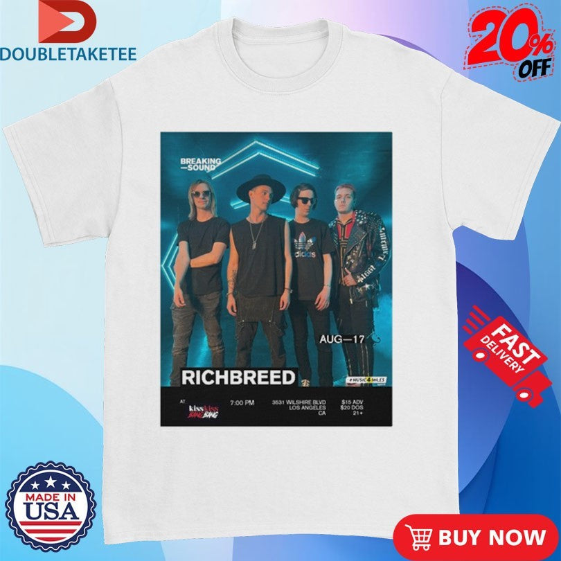 Official Richbreed x Breaking Sound Shirts Unisex , , , Long Sleeve Tee