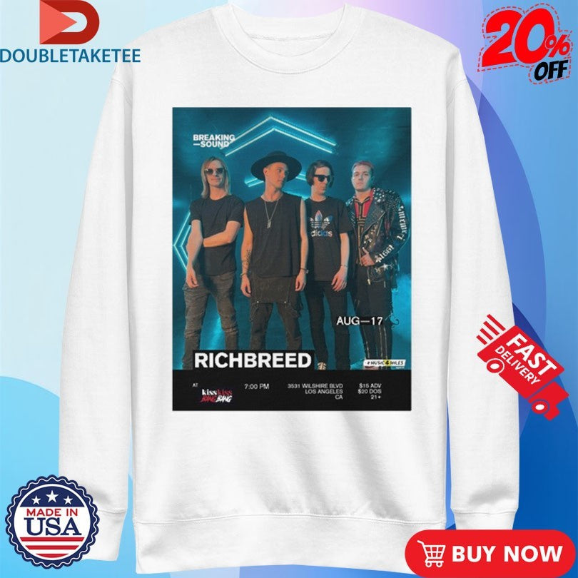 Official Richbreed x Breaking Sound Shirts Unisex , , , Long Sleeve Tee