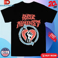 Official Rise Against Chicago Chalk Heart Shirts Unisex , , , Long Sleeve Tee