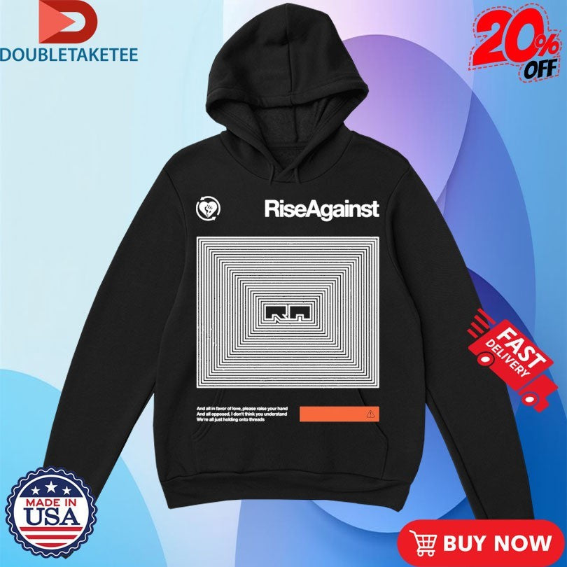 Official Rise Against Holding Onto Threads Shirts Unisex , , , Long Sleeve Tee