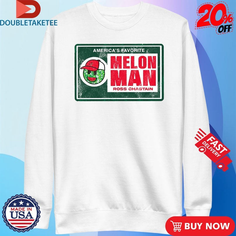 Official Ross Chastain America’s Favorite Melon Man Trackhouse Shirts Unisex , , , Long Sleeve Tee