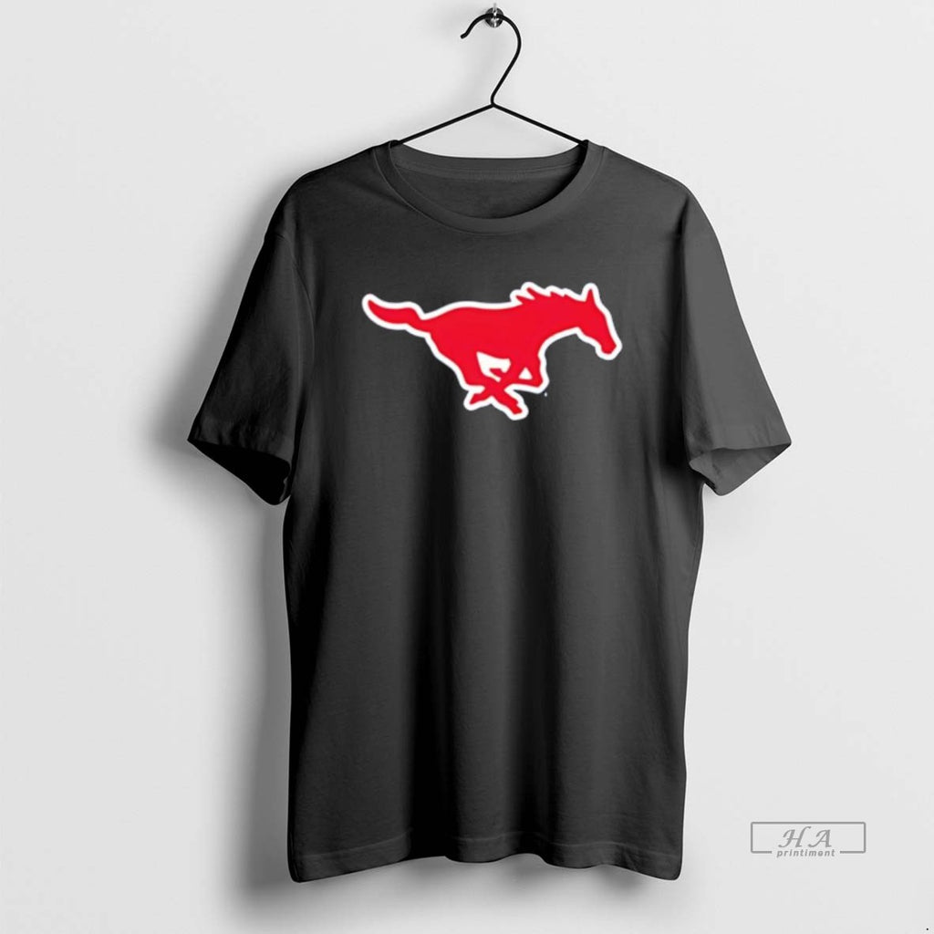 Official Smu Mustangs Red Mascot