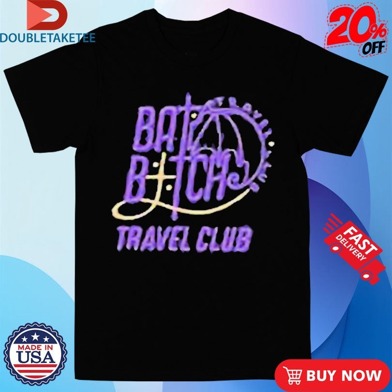 Official Safiya Nygaard Bat Bitch Travel Club Shirts Unisex , , , Long Sleeve Tee