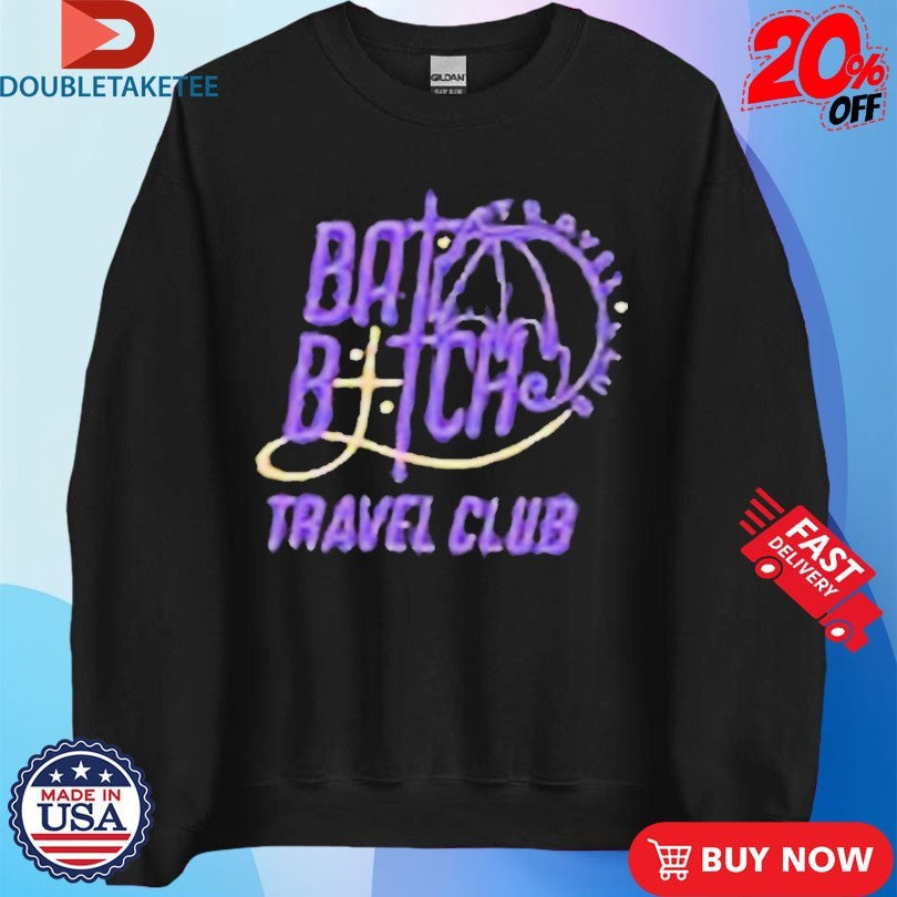 Official Safiya Nygaard Bat Bitch Travel Club Shirts Unisex , , , Long Sleeve Tee