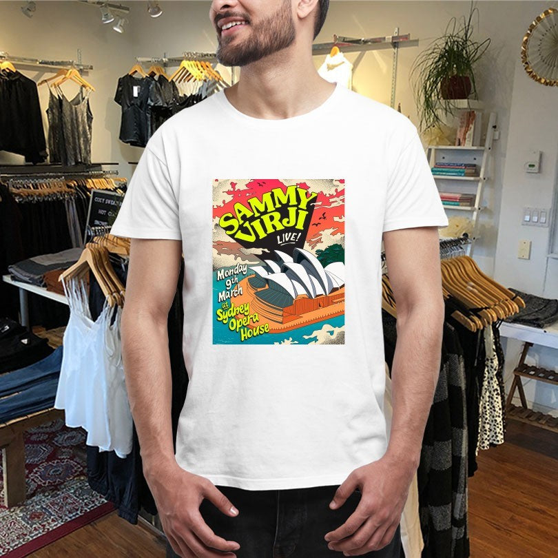 Official Sammy Virji Sydney Opera House March 9 2026 Shirts Unisex , , , Long Sleeve Tee