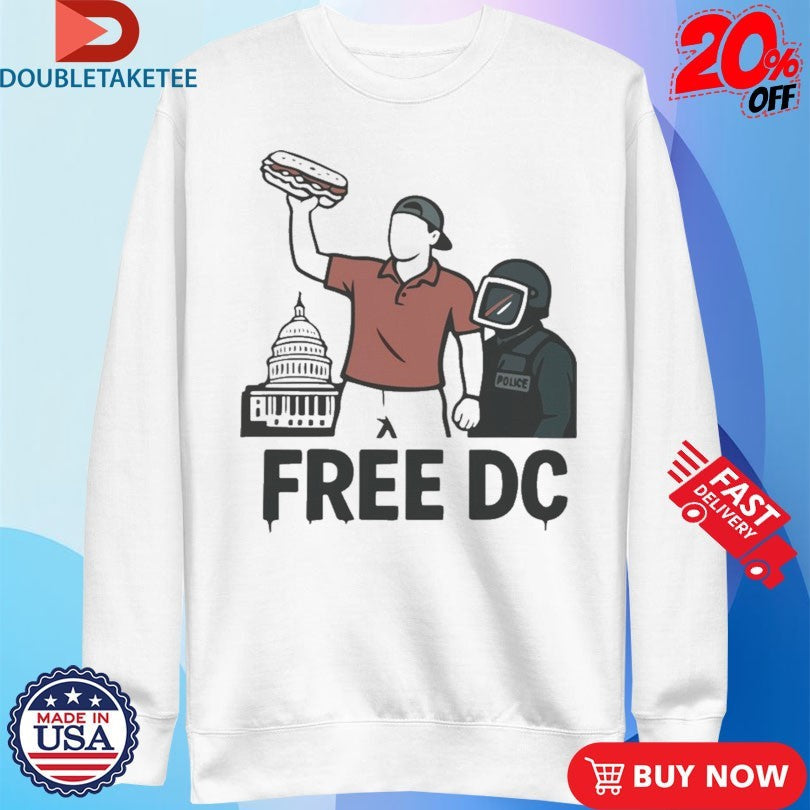 Official Sandwich Guy Free DC Shirts Unisex , , , Long Sleeve Tee
