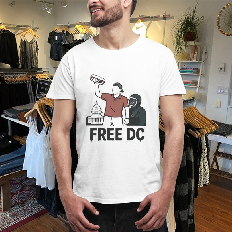 Official Sandwich Guy Free DC Shirts Unisex , , , Long Sleeve Tee