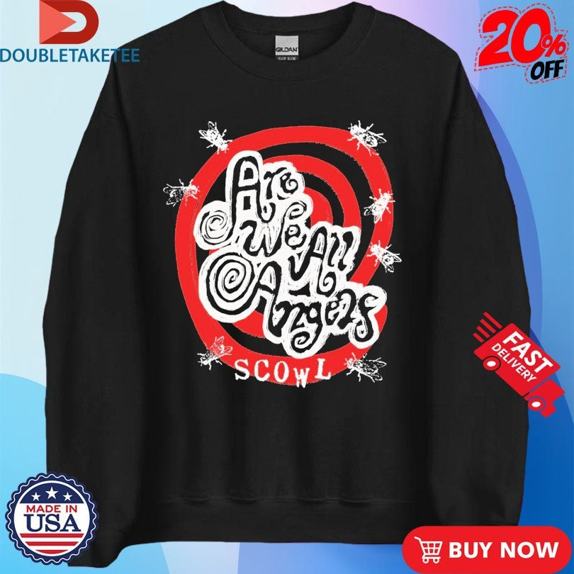 Official Scowl Are We All Angels Album Shirts Unisex , , , Long Sleeve Tee