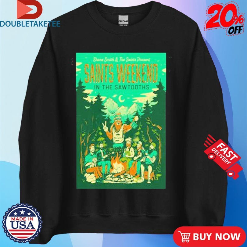 Official Shane Smith &amp; the Saints Saints Weekend In The Sawtooths 2026 Tour Shirts Unisex , , , Long Sleeve Tee