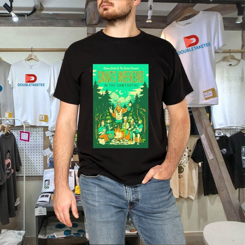 Official Shane Smith &amp; the Saints Saints Weekend In The Sawtooths 2026 Tour Shirts Unisex , , , Long Sleeve Tee