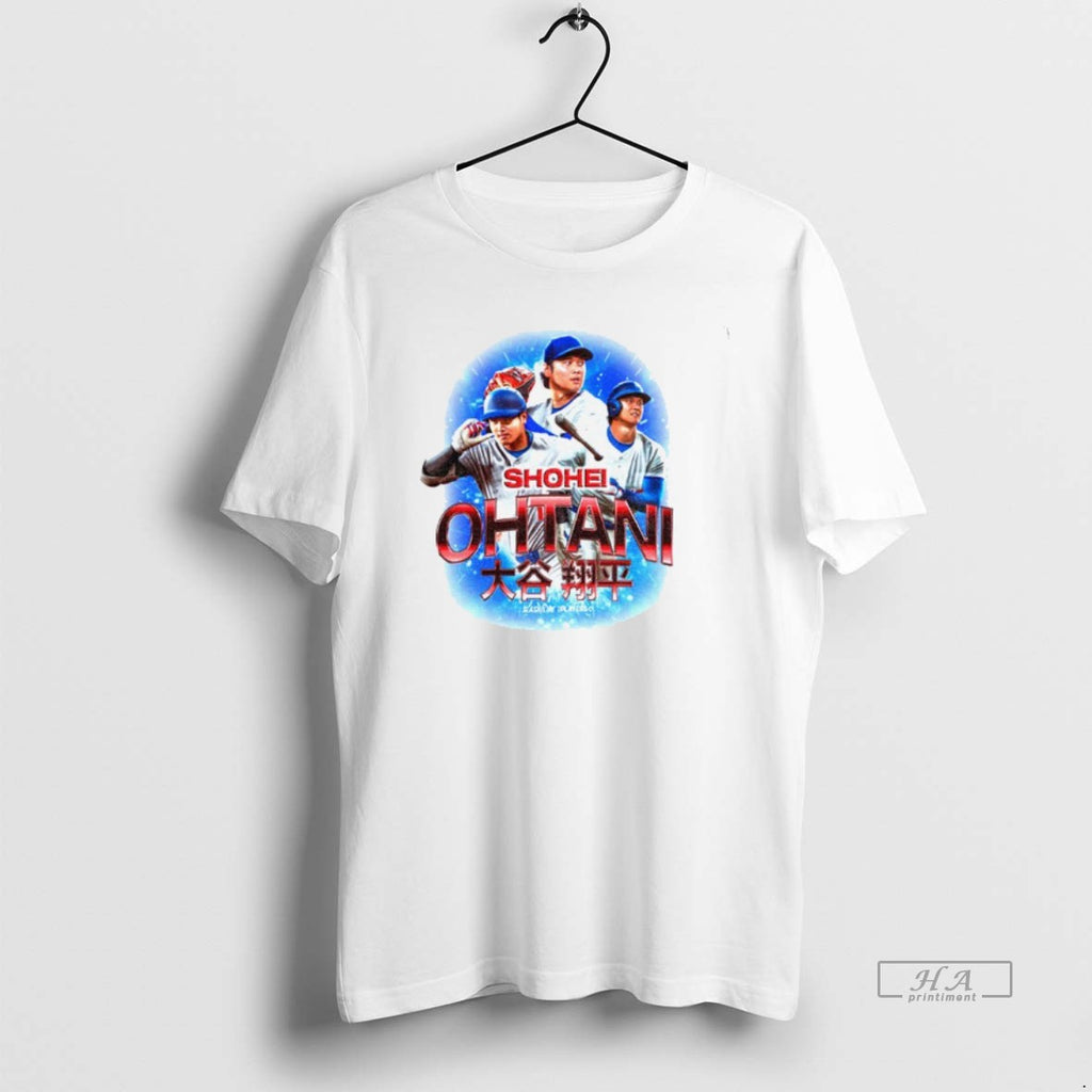 Official Shohei Ohtani Posing Los Angeles Dodgers Mlb Baseball Graphic