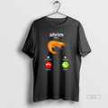 Official Shrimp Calling Phone Screen Decline Accept
