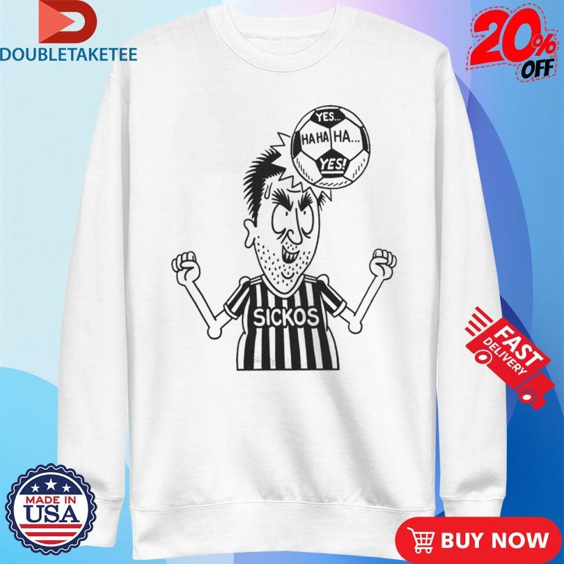 Official Sickos Committee Soccer Character Shirts Unisex , , , Long Sleeve Tee
