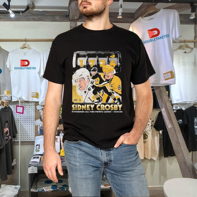 Official Sidney Crosby Pittsburgh All Time Points Leader Shirts Unisex , , , Long Sleeve Tee
