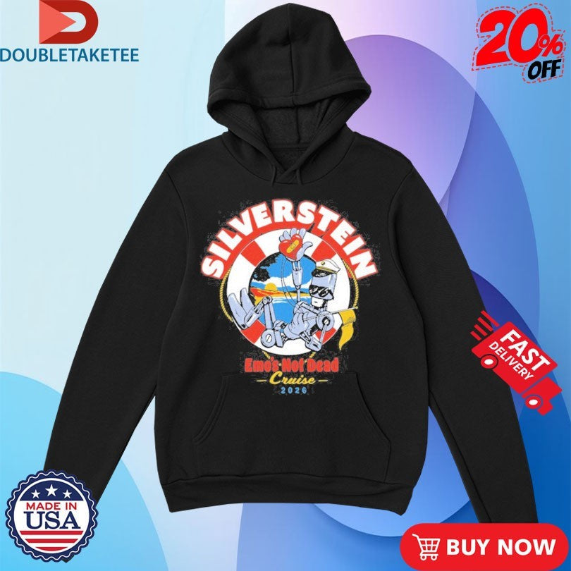 Official Silverstein Emo’s Not Dead Cruise 2026 Unisex , , , Long Sleeve Tee