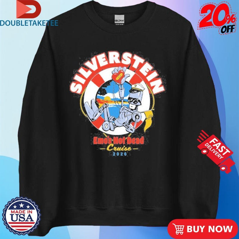 Official Silverstein Emo’s Not Dead Cruise 2026 Unisex , , , Long Sleeve Tee