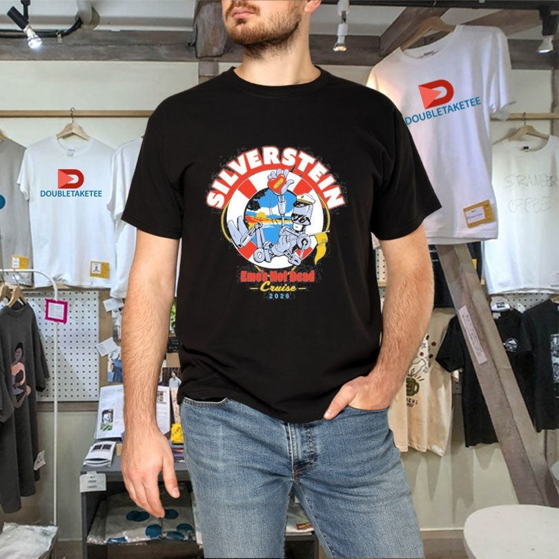 Official Silverstein Emo’s Not Dead Cruise 2026 Unisex , , , Long Sleeve Tee