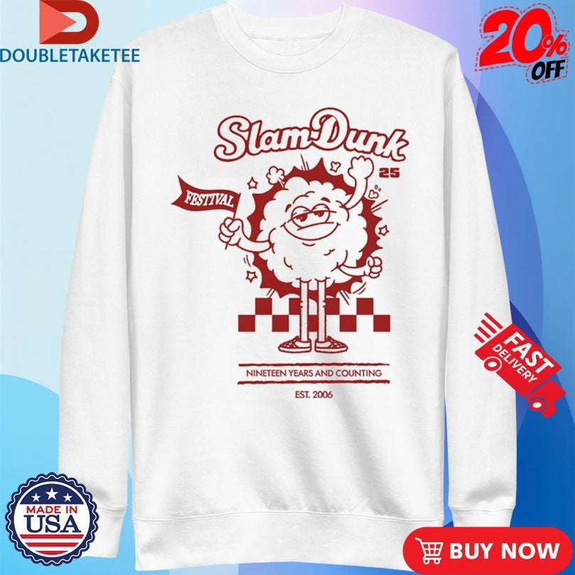 Official Slam Dunk Festival And Counting Est 2006 Mascot Shirts Unisex , , , Long Sleeve Tee