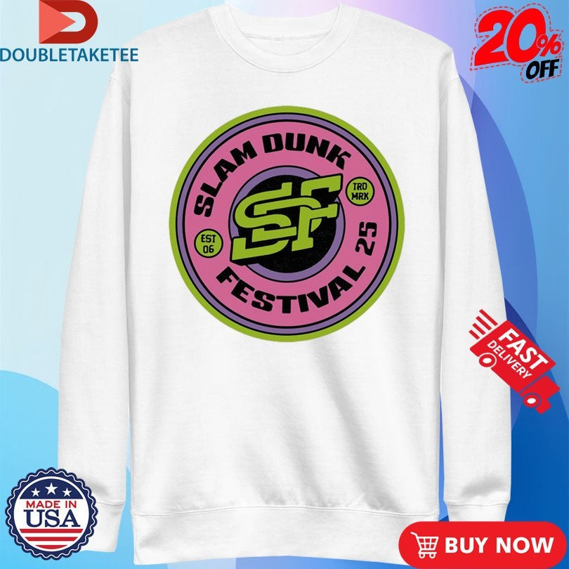 Official Slam Dunk Festival Monogram Shirts Unisex , , , Long Sleeve Tee