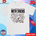 Official Sleeping With Sirens Floral Stopwatch Shirts Unisex , , , Long Sleeve Tee
